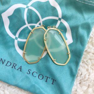 Kendra Scott Danielle Earrings In Sea Foam / Mint